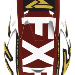 FXR 6D ATR-2 Race Division Helmet -FXR Sales Store fxr6 datr2 race division helmet gold rust white 4