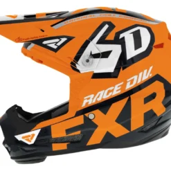 FXR 6D ATR-2 Youth Helmet 21 FXR 6D ATR-2 Youth Helmet -FXR Sales Store fxr6 datr2 youth helmet orange black silver 1