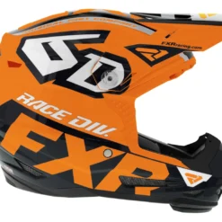 FXR 6D ATR-2 Youth Helmet 23 FXR 6D ATR-2 Youth Helmet -FXR Sales Store fxr6 datr2 youth helmet orange black silver 3