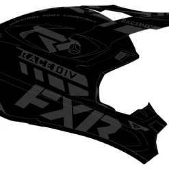 FXR Blade Race Div Helmet -FXR Sales Store fxr blade race div helmet black 2