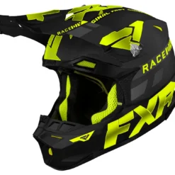 FXR Blade Race Div Helmet -FXR Sales Store fxr blade race div helmet black hi viz