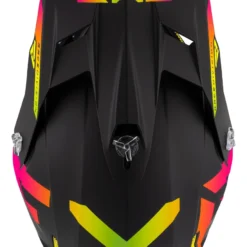 FXR Clutch CX Helmet 35 FXR Clutch CX Helmet -FXR Sales Store fxr clutch cx helmet black pink hi viz yellow 4