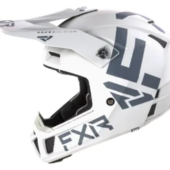 FXR Clutch CX Helmet 40 FXR Clutch CX Helmet -FXR Sales Store fxr clutch cx helmet white grey 1