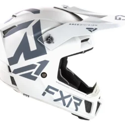 FXR Clutch CX Helmet 42 FXR Clutch CX Helmet -FXR Sales Store fxr clutch cx helmet white grey 3