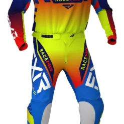 FXR Helium MX Pants -FXR Sales Store fxr helium mx pants blue hi viz yellow red 2