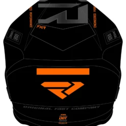 FXR Helium Race Div Helmet -FXR Sales Store fxr helium race div helmet black orange 3