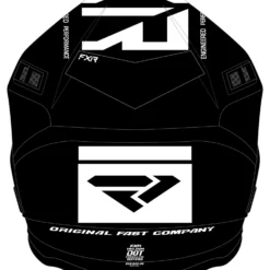 FXR Helium Race Div Helmet -FXR Sales Store fxr helium race div helmet black white 3