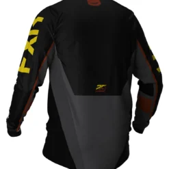FXR Podium Off Road Jersey -FXR Sales Store fxr podium off road jersey black char rust gold 1
